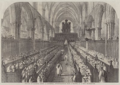 Festival van Parochiale Koren in Southwell, Nottinghamshire door Samuel Read